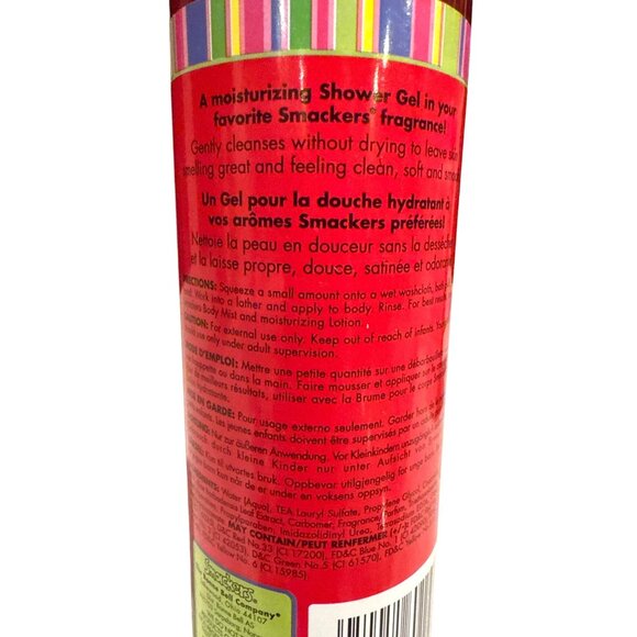 Vintage BONNE BELL Smackers STRAWBERRY SHOWER GEL 8 fl oz Bubble Font VERY RARE! - Picture 7 of 7